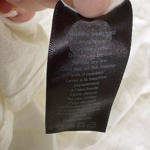 Rag & Bone New York Graphic Tee - Art Designer Organic Off White Shirt size L - Picture 8 of 8